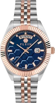 Philipp Plein Date Superlative Horloge - Heren - Horloges - Blauw - ONE Size - Accessoires