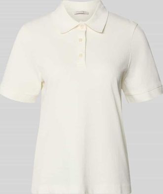 Marc O'Polo Regular Fit Poloshirt aus Baumwoll-Mix in Weiss, Gr&ouml;&szlig;e XXL