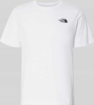 The North Face T-Shirt mit Logo und Rundhalsausschnitt in Weiss, Gr&ouml;&szlig;e XXL