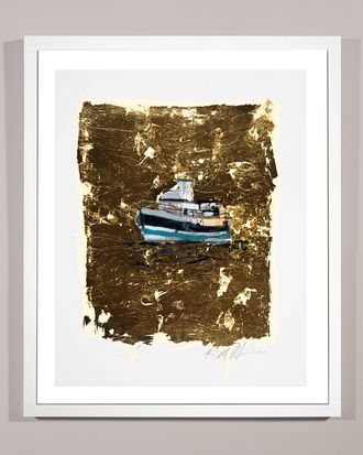 RFA Fine Art Gold Coast Boat 2 & apos; Wall Art