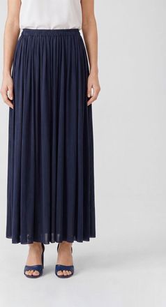Max Mara Gonna midi a ruota Livrea in misto seta con vita alta elasticizzata