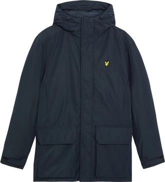Lyle & Scott Mid Jassen Membrane Parka - Heren - Parka Jassen - Blauw - M - Jassen
