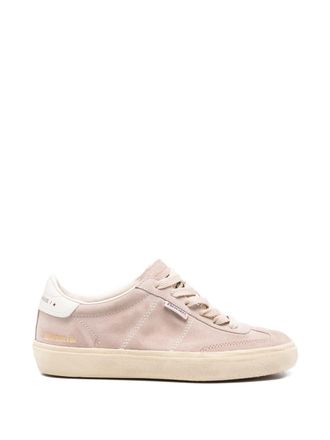 Golden Goose Soul Star su&egrave;de boventeen en leren hak