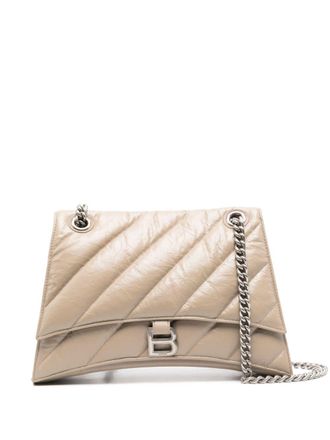 Balenciaga Crush medium schoudertas - Beige