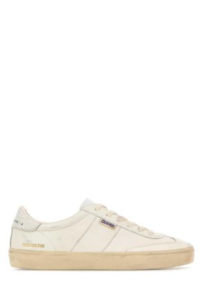 Golden Goose Deluxe Brand White Leather Soul Star Sneakers