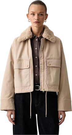 Marc O'Polo Giacca corta - - Jackets - Donna - Beige - S