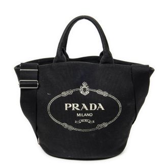 Prada Canapa Shopping Tote Schoudertas
