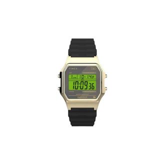Timex Timex 80 Gold-Tone/Black Digital Unisex Watch