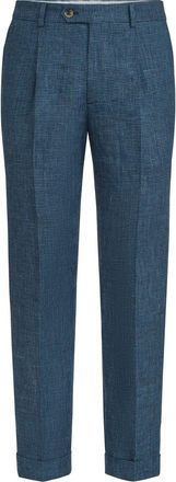 Brunello Cucinelli Houndstooth trousers in Denim at Nordstrom, Size 50 It