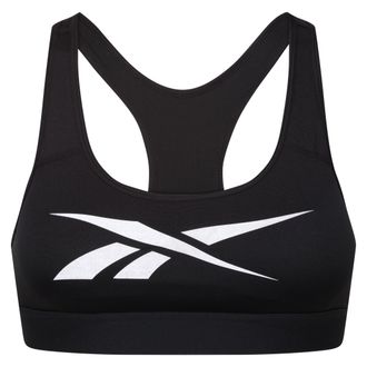 Reebok B&uuml;gel-BH REEBOK Teresa, Damen, Gr. XS, N-Gr, schwarz, Obermaterial: 92% Polyester, 8% Elasthan, unifarben, BHs B&uuml;gel-BH, breite Tr&auml;ger, ohne Verschlus