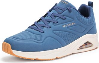 Skechers Mens Tres-air Uno-Casairal Fashion Sneakers, Navy, 12 UK