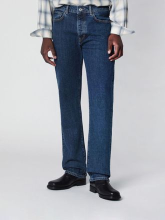 Jeanerica Jeans straight-fit in denim di cotone a vita media
