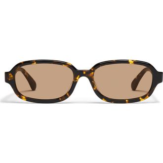 Quay Could Never 35mm Square Sunglasses in Tort Yellow/Tan at Nordstrom