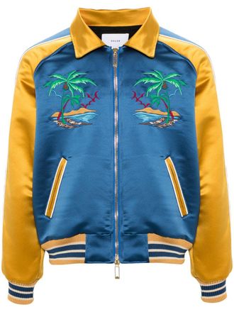 Rhude Bomber Palm Eagles Souvenir - Blu