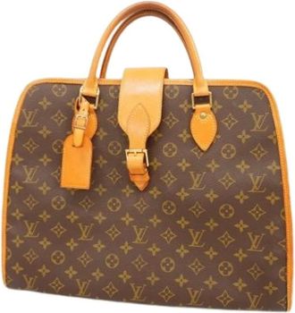 Louis Vuitton Pre-owned Handbags, female, Brown, Size: ONE SIZE Pre-owned Monogram Rivoli Handbag