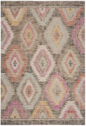 Safavieh Alfombra gris/multicolore 155 x 229 cm