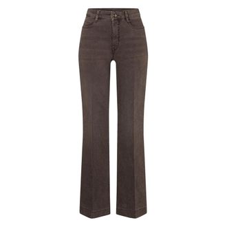 M.A.C Jeans Larghi - - Jeans - Donna - Marrone - S L34