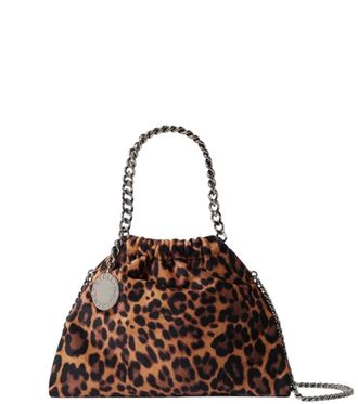 Stella McCartney Leopard Print Falabella Mini Shoulder Bag