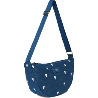 Studio Noos Tassen, Dames, Blauw, ONE Size, Denim, Dames Crossbodytassen Denim Adult Fanny Pack
