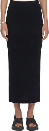 Viktoria & Woods Heroine Midi Skirt In Black
