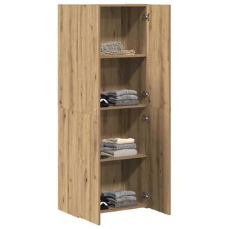 Berkfield Home Highboard Artisan Oak 60 x 32 x 153 cm Engineered Wood in Brown
