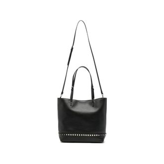 Valentino Garavani Dames, Tassen, Zwart, Maat: ONE Size Leer