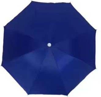 Generic Sun Umbrella Hat - Party Hats | Foldable UV Protection Headwear with Elastic Band for Kids Women, Adults, Outdoor, Beach, Hiking, Camping, Gardening, 