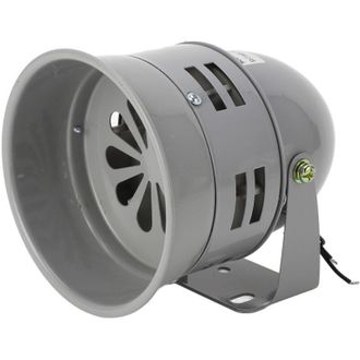 OEM Sirena De Alarma Industrial De 120 Db - Fuente De Alimentaci&oacute;n De 40 W - Carcasa Met&aacute;lica Gris - Instalaci&oacute;n Fija Para Entornos Cr&iacute;ticos -crezuo