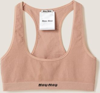 Miu Miu Seamless racerback top