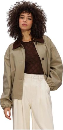 Arma Dames, Jassen, Beige, Maat: XL Katoen