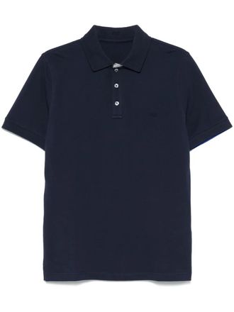 Tシャツ・カットソー Fay SS25 Cotton buttonless polo shirt (NMMC1501740VHY 00V7) Cotton jersey and silk T-shirt for men, green | PT Torino