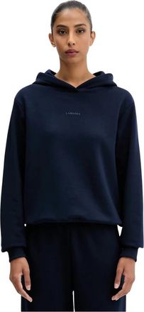 La Mania Hooded Sweatshirt - Dames - Hoodies - Blauw - L - Katoen - Hoodies & sweatvesten
