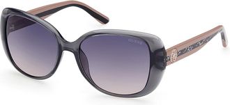 Guess GU7822 20B Womens Sunglasses Grey Size 56