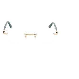 Cartier Accessoires, unisex, Geel, ONE Size, Panth&egrave;re Optische Bril
