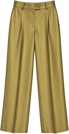 Actualee Pantalone elegante - - Trousers - Donna - Verde - S