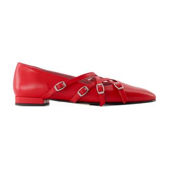 Carel Ballerina Flat - Red