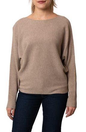 Cyrus Yummy Dolman Waffle Knit Sweater in Buckskin Heather at Nordstrom Rack, Size X-Small
