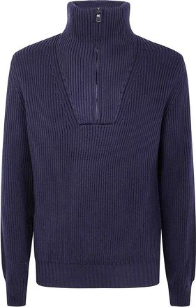 FILIPPO DE LAURENTIIS Half Zip Sweater