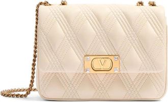 Valentino Garavani Medium Shoulder Bag Butter White