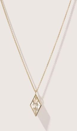 Otiumberg 14kt Gold Vermeil Kite Quartz Necklace in Yellow Toned Gold at Nordstrom