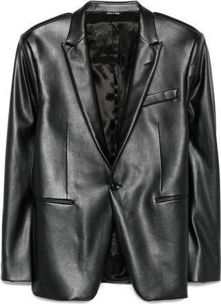 Reveres 1949 Single-breasted Leather Jacket