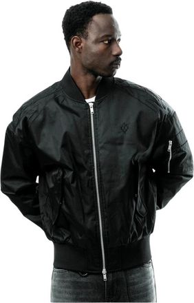 Marcelo Burlon Chaqueta Bomber - Jackets - Hombre - Negro - XS