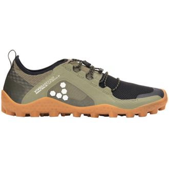 Vivobarefoot Primus Trail Soft Ground Mesh Mens Trainers - Olive - Size:UK 11.5