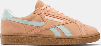 Reebok Womens Club C Grounds Uk In Sunkissed Orange M