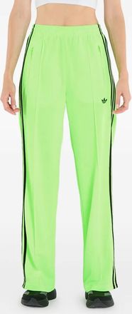 adidas Firebird 3-stripes logo sweatpants - women - Recycled Polyester - M - Green