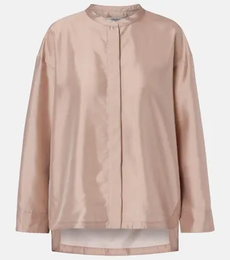 Max Mara Racconto satin shirt