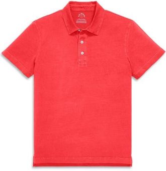 primary Unisex Fit Classic Polo in Garment Dye Strawberry at Nordstrom, Size X-Large