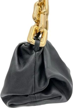 Bottega Veneta Pre-owned The Chain Pouch Leather Shoulder Bag - - Pre-owned - Donna - Nero - ONE SIZE