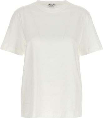 Brunello Cucinelli White Jersey T-shirt