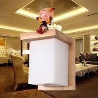 OEM L&aacute;mpara De Pared Led Lightess Para Interiores, L&aacute;mpara De Pared De Madera Creativa, Iluminaci&oacute;n Vertical Y Ascendente Para Habitaci&oacute;n Infantil, Escale